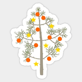 Little cute xmas tree Sticker